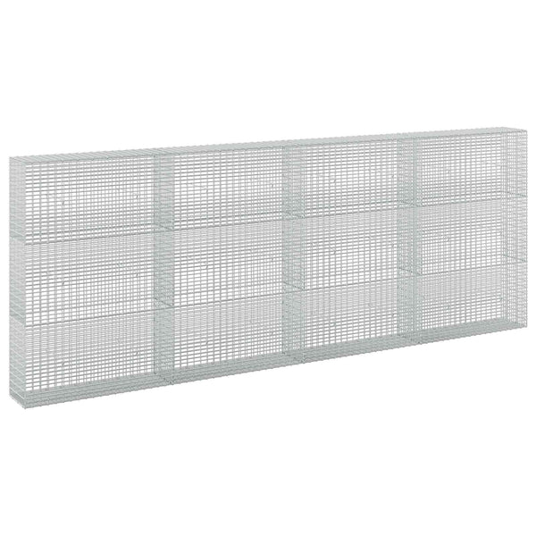 Gabion 5 mm langasta ja 5x2,5 cm verkosta 400x30x150 cm