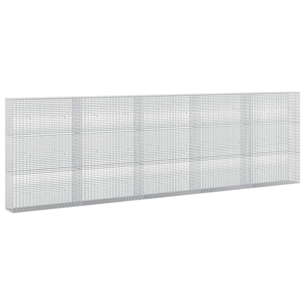 Gabion 5 mm langasta ja 5x2,5 cm verkosta 500x30x150 cm