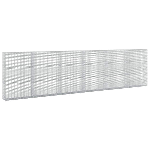 Gabion 5 mm langasta ja 5x2,5 cm verkosta 600x30x150 cm