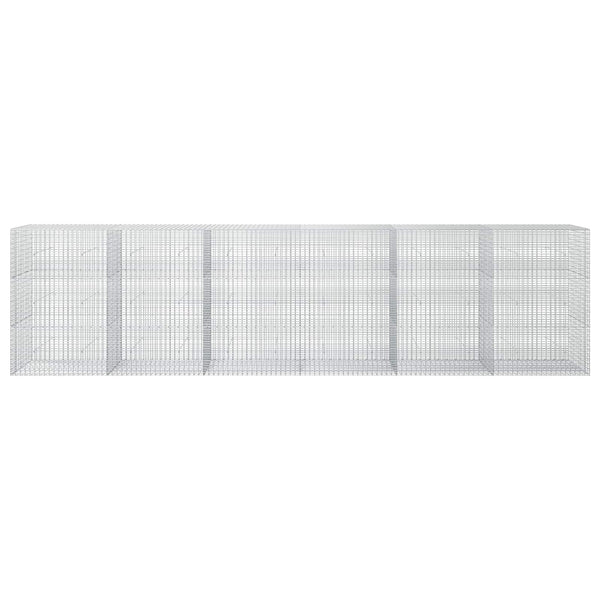 Gabion 5 mm langasta ja 5x2,5 cm verkosta 600x30x150 cm