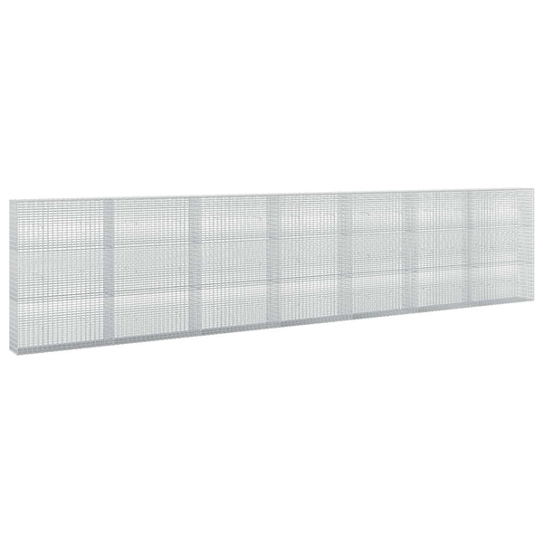 Gabion 5 mm langasta ja 5x2,5 cm verkosta 700x30x150 cm