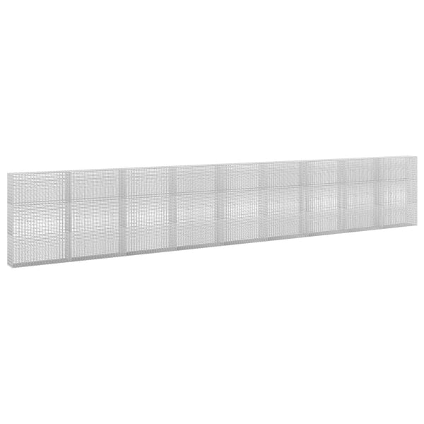 Gabion 5 mm langasta ja 5x2,5 cm verkosta 900x30x150 cm