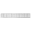 Gabion 5 mm langasta ja 5x2,5 cm verkosta 1100x30x150 cm