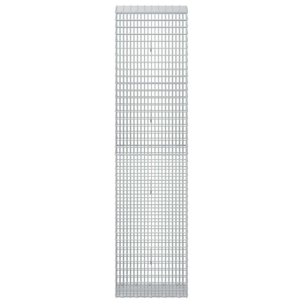 Gabion 5 mm langasta ja 5x2,5 cm verkosta 50x30x200 cm