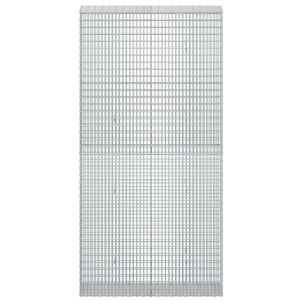 Gabion 5 mm langasta ja 5x2,5 cm verkosta 100x30x200 cm