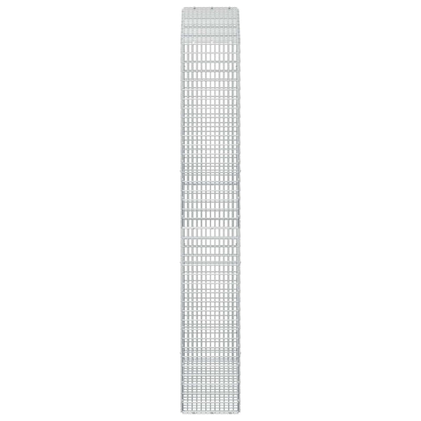 Gabion 5 mm langasta ja 5x2,5 cm verkosta 100x30x200 cm