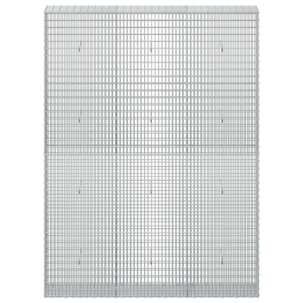 Gabion 5 mm langasta ja 5x2,5 cm verkosta 150x30x200 cm