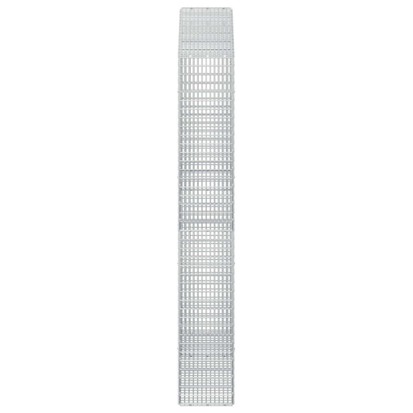 Gabion 5 mm langasta ja 5x2,5 cm verkosta 150x30x200 cm
