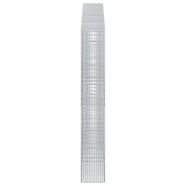 Gabion 5 mm langasta ja 5x2,5 cm verkosta 300x30x200 cm