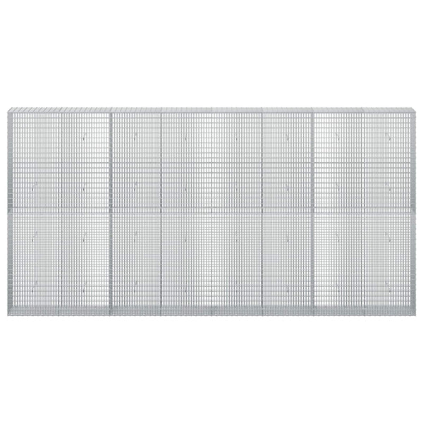 Gabion 5 mm langasta ja 5x2,5 cm verkosta 400x30x200 cm