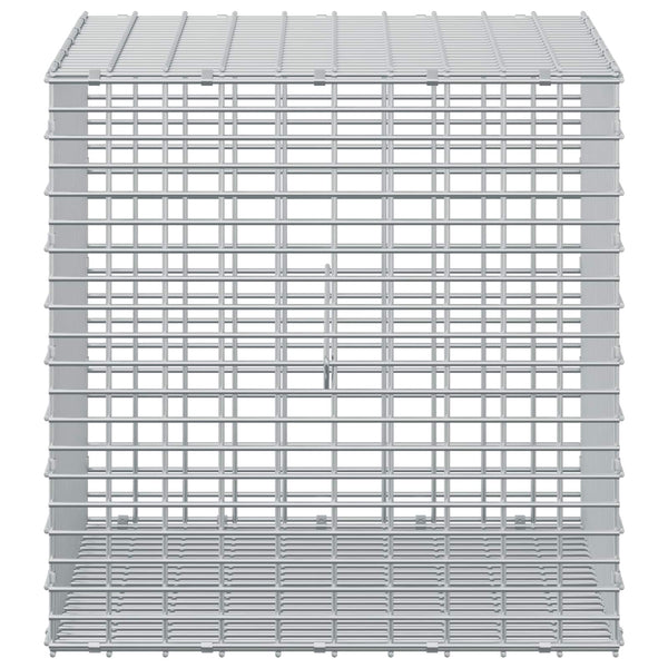 Gabion 5 mm langasta ja 5x2,5 cm verkosta 50x50x50 cm