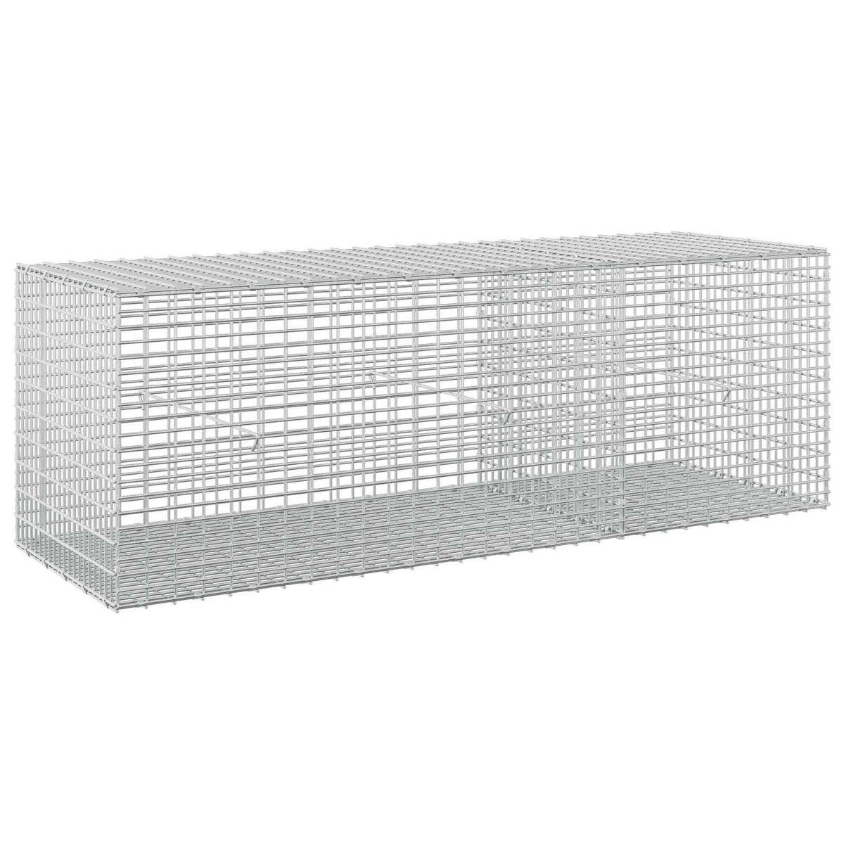 Gabion 5 mm langasta ja 5x2,5 cm verkosta 150x50x50 cm