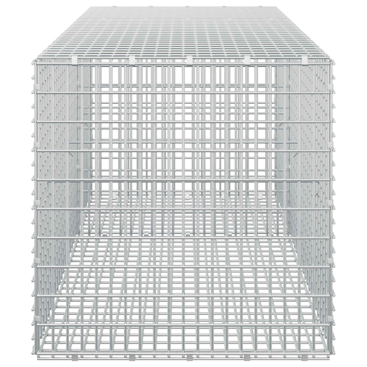 Gabion 5 mm langasta ja 5x2,5 cm verkosta 150x50x50 cm