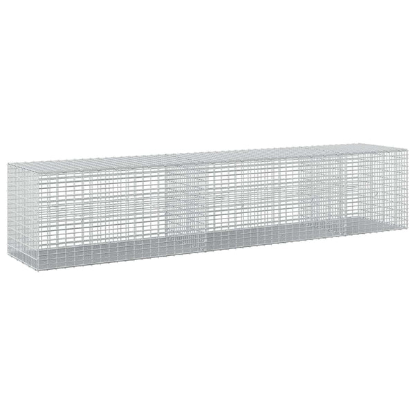Gabion 5 mm langasta ja 5x2,5 cm verkosta 250x50x50 cm