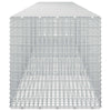 Gabion 5 mm langasta ja 5x2,5 cm verkosta 400x50x50 cm