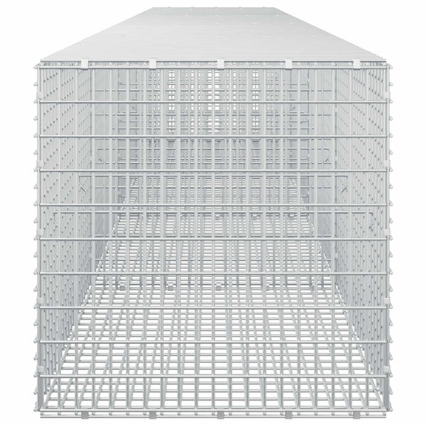 Gabion 5 mm langasta ja 5x2,5 cm verkosta 450x50x50 cm