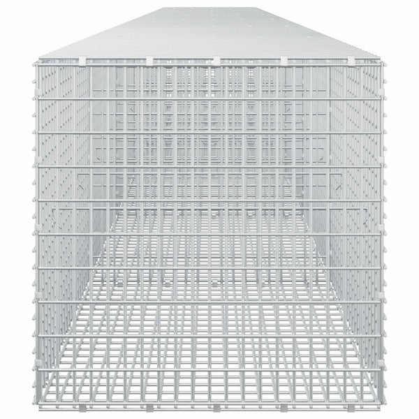 Gabion 5 mm langasta ja 5x2,5 cm verkosta 650x50x50 cm