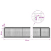 Gabion 5 mm langasta ja 5x2,5 cm verkosta 750x50x50 cm