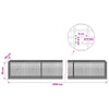 Gabion 5 mm langasta ja 5x2,5 cm verkosta 1000x50x50 cm