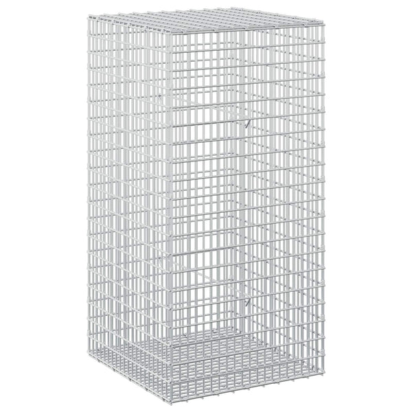 Gabion 5 mm langasta ja 5x2,5 cm verkosta 50x50x100 cm