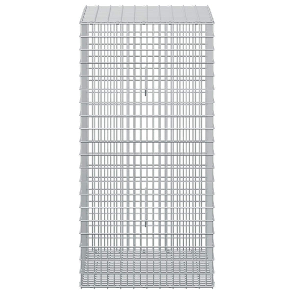 Gabion 5 mm langasta ja 5x2,5 cm verkosta 50x50x100 cm