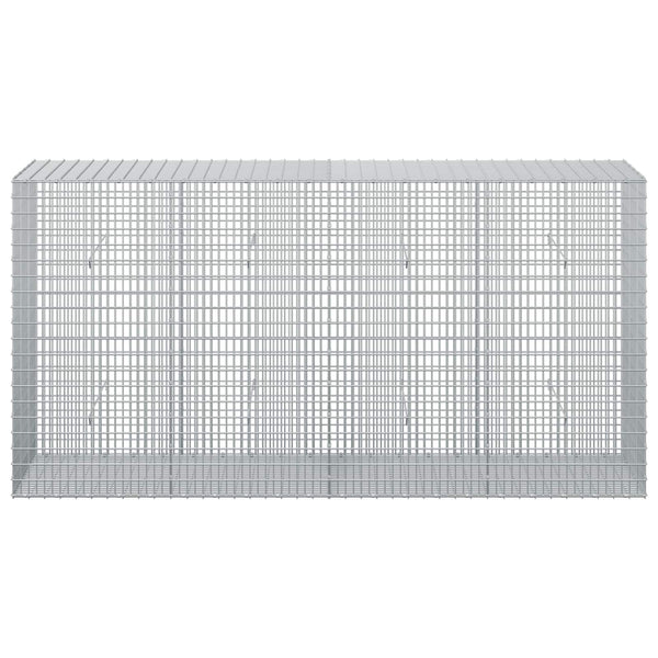 Gabion 5 mm langasta ja 5x2,5 cm verkosta 200x50x100 cm