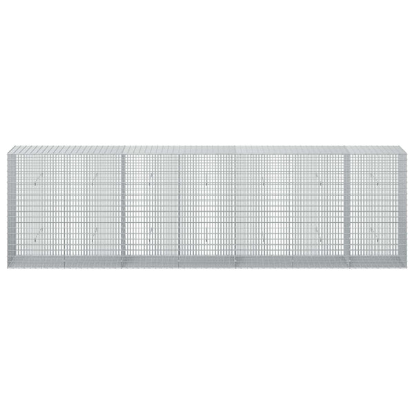 Gabion 5 mm langasta ja 5x2,5 cm verkosta 350x50x100 cm