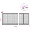 Gabion 5 mm langasta ja 5x2,5 cm verkosta 1050x50x100 cm