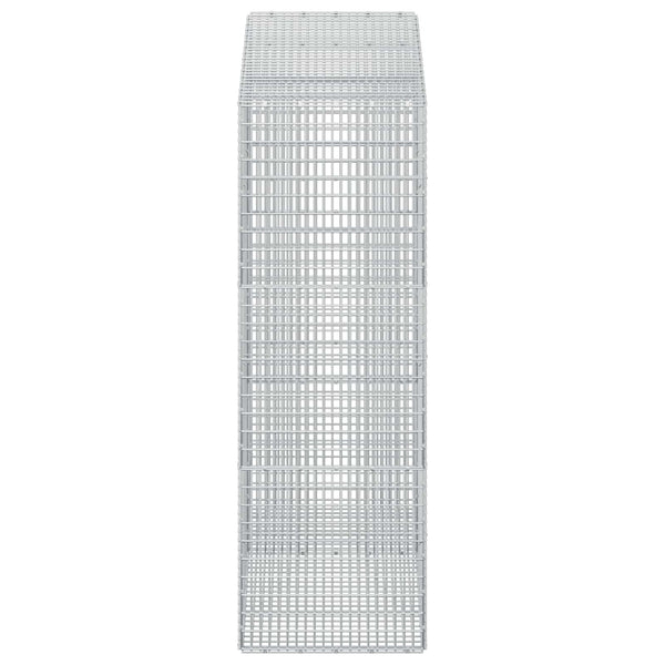 Gabion 5 mm langasta ja 5x2,5 cm verkosta 150x50x150 cm