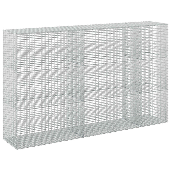 Gabion 5 mm langasta ja 5x2,5 cm verkosta 250x50x150 cm