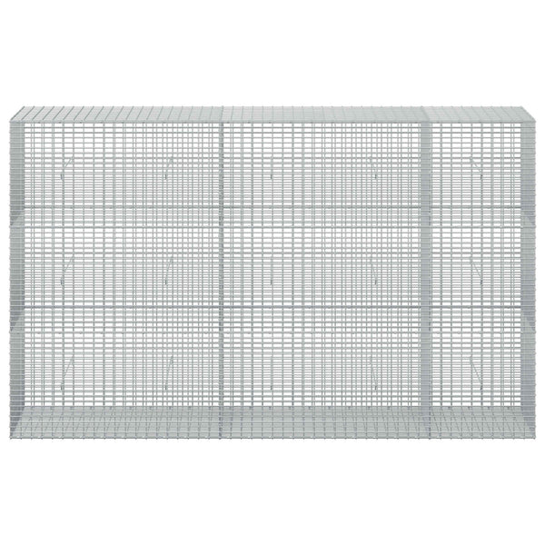 Gabion 5 mm langasta ja 5x2,5 cm verkosta 250x50x150 cm