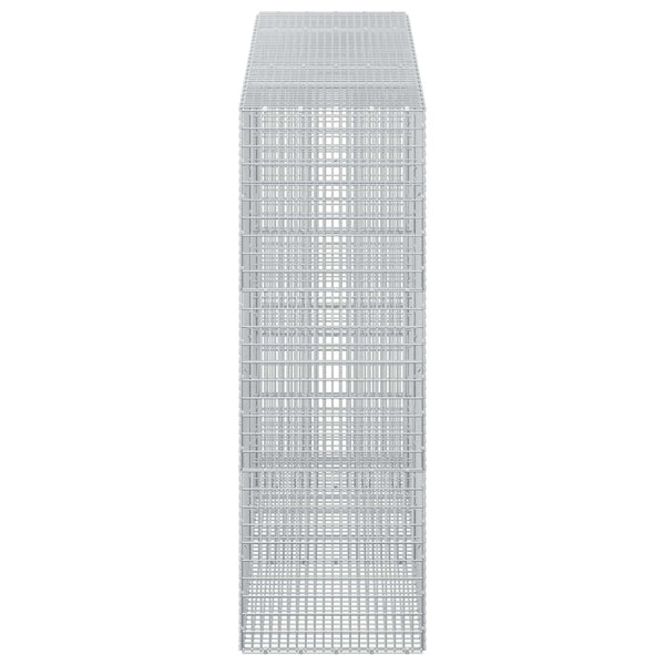 Gabion 5 mm langasta ja 5x2,5 cm verkosta 250x50x150 cm