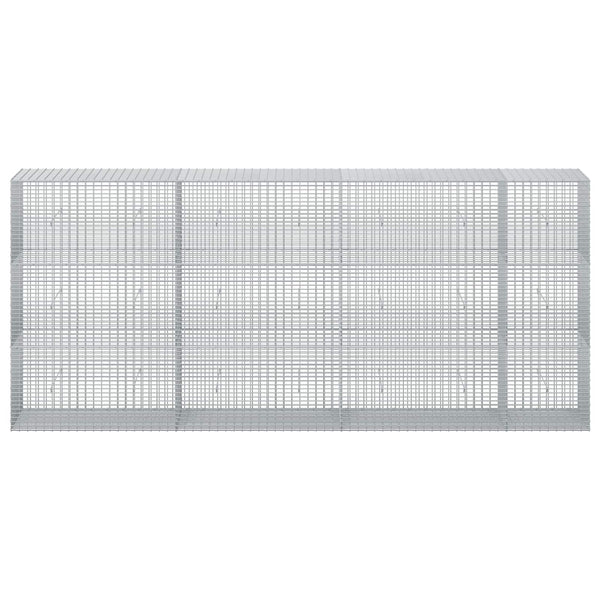 Gabion 5 mm langasta ja 5x2,5 cm verkosta 350x50x150 cm