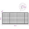 Gabion 5 mm langasta ja 5x2,5 cm verkosta 350x50x150 cm