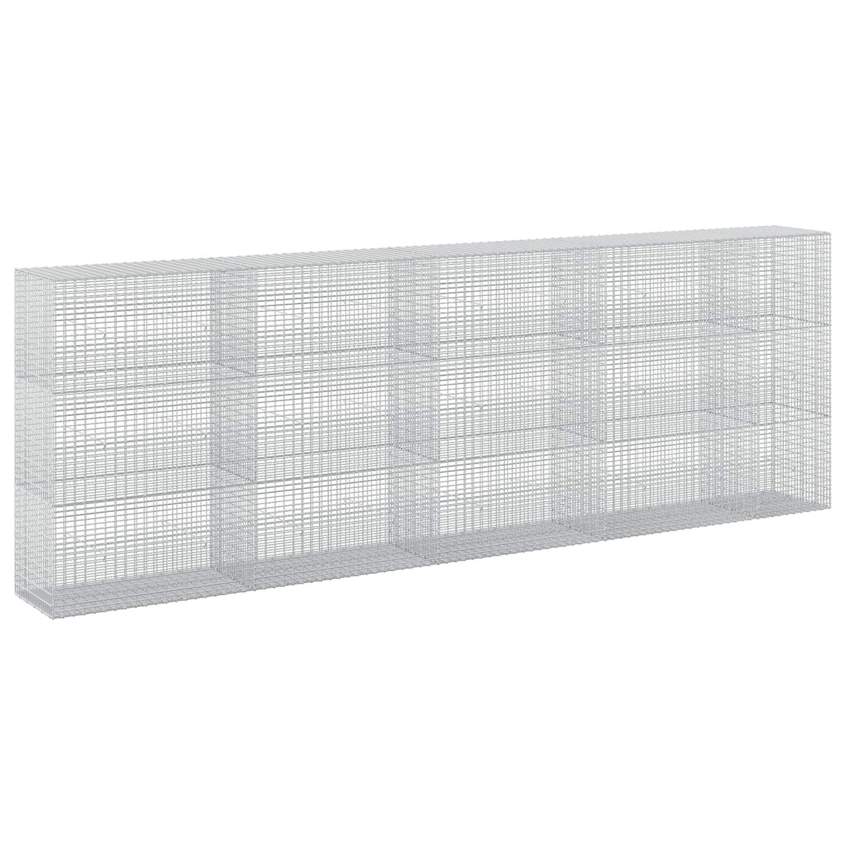 Gabion 5 mm langasta ja 5x2,5 cm verkosta 450x50x150 cm