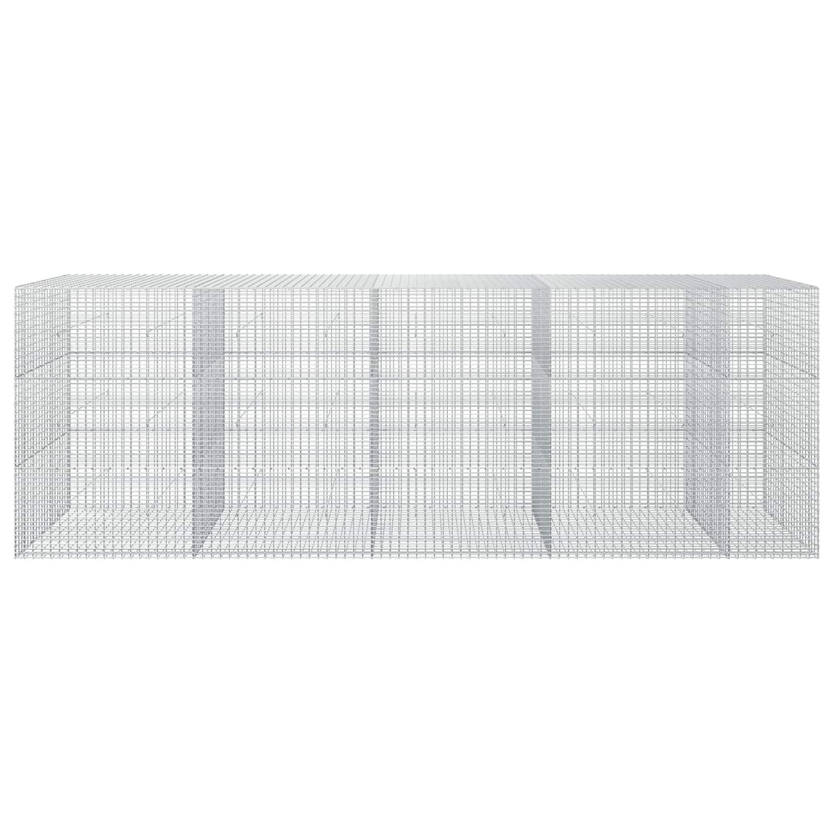 Gabion 5 mm langasta ja 5x2,5 cm verkosta 450x50x150 cm