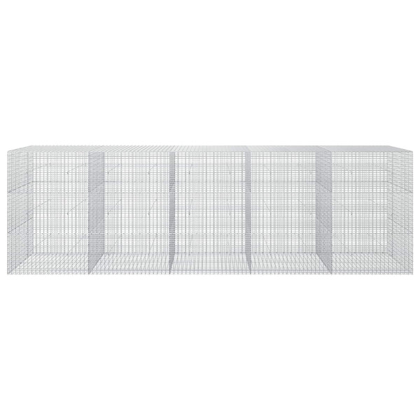 Gabion 5 mm langasta ja 5x2,5 cm verkosta 500x50x150 cm