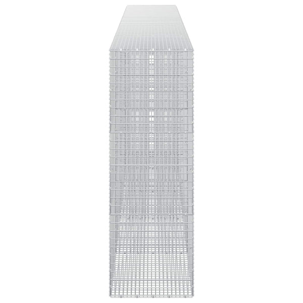 Gabion 5 mm langasta ja 5x2,5 cm verkosta 500x50x150 cm
