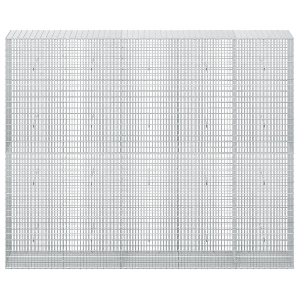 Gabion 5 mm langasta ja 5x2,5 cm verkosta 250x50x200 cm