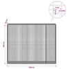 Gabion 5 mm langasta ja 5x2,5 cm verkosta 250x50x200 cm