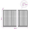 Gabion 5 mm langasta ja 5x2,5 cm verkosta 1000x50x200 cm