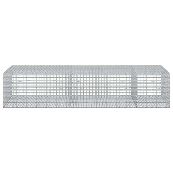 Gabion 5 mm langasta ja 5x2,5 cm verkosta 250x100x50 cm