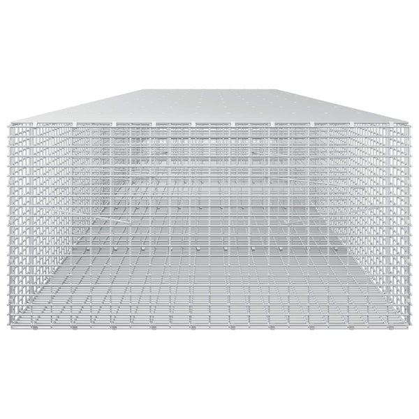 Gabion 5 mm langasta ja 5x2,5 cm verkosta 450x100x50 cm