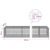 Gabion 5 mm langasta ja 5x2,5 cm verkosta 1050x100x50 cm