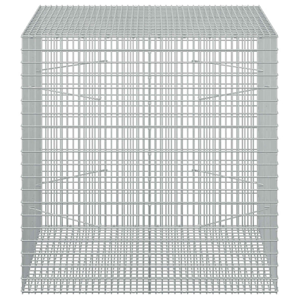 Gabion 5 mm langasta ja 5x2,5 cm verkosta 100x100x100 cm