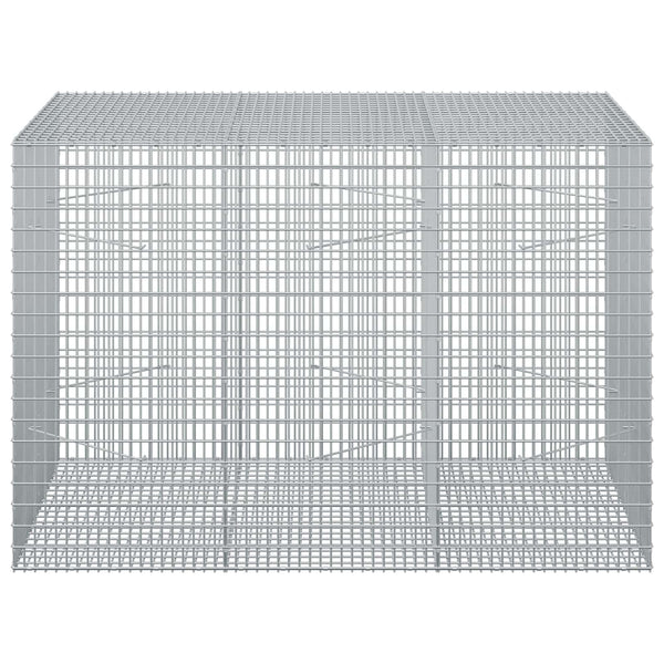 Gabion 5 mm langasta ja 5x2,5 cm verkosta 150x100x100 cm