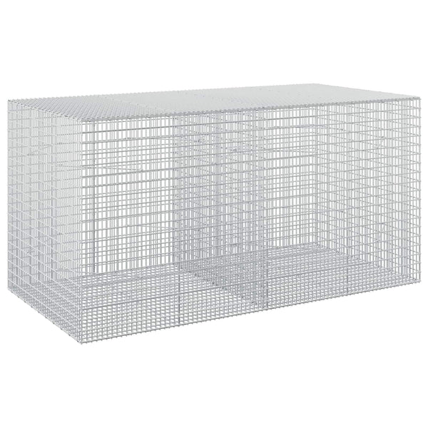 Gabion 5 mm langasta ja 5x2,5 cm verkosta 200x100x100 cm