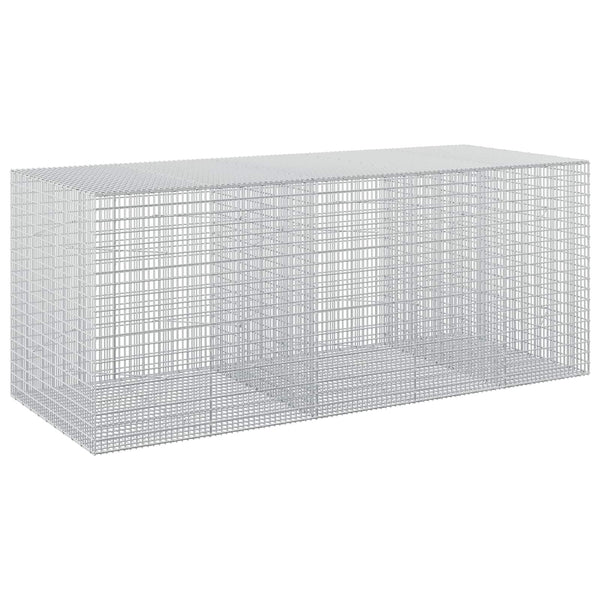 Gabion 5 mm langasta ja 5x2,5 cm verkosta 250x100x100 cm