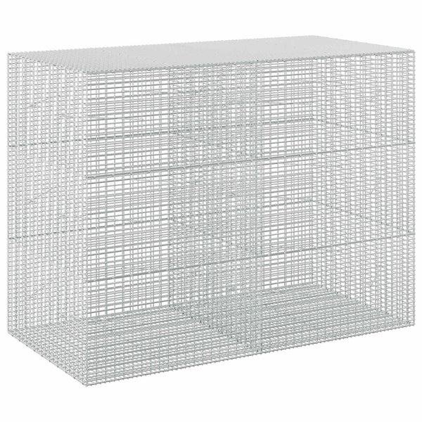 Gabion 5 mm langasta ja 5x2,5 cm verkosta 200x100x150 cm