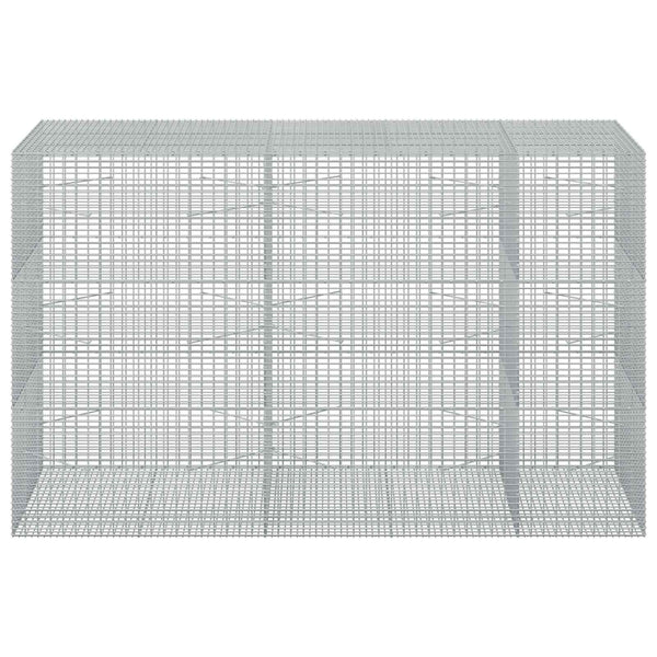 Gabion 5 mm langasta ja 5x2,5 cm verkosta 250x100x150 cm